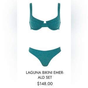 Laguna Women's Teal Bikini Set